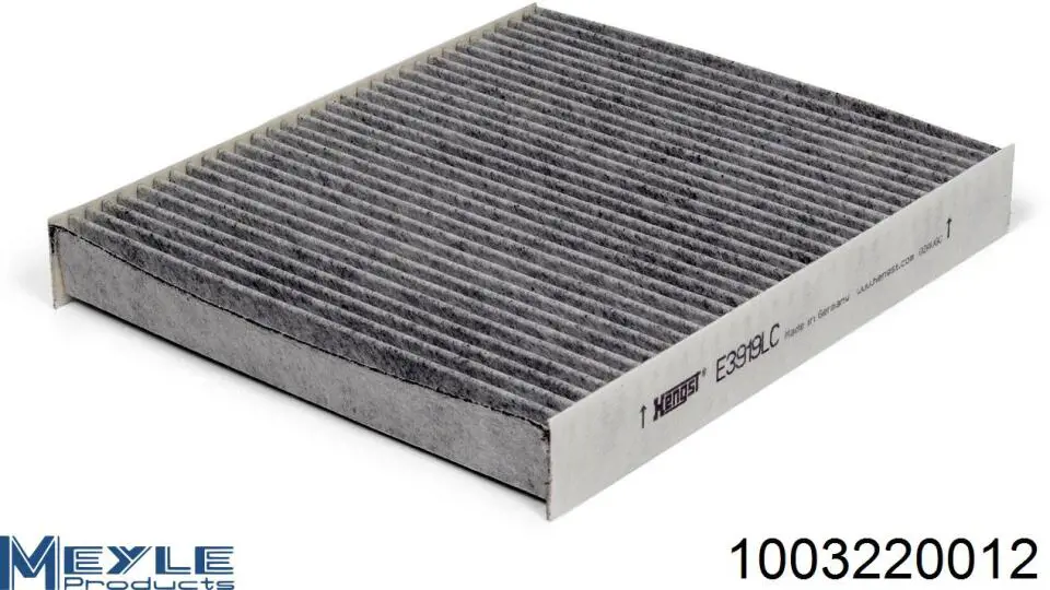 Масляний фільтр двигуна Meyle 1003220012 ціна, від 6.61 USD