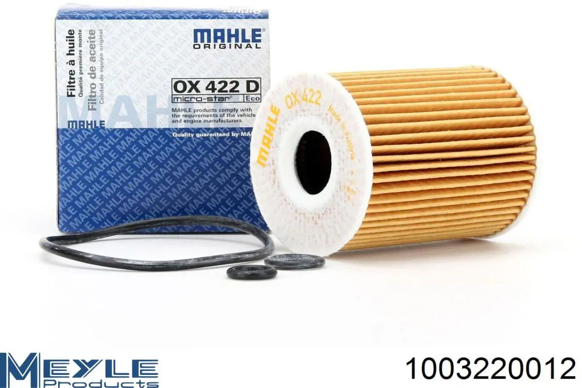 Купити 1003220012 Meyle Фільтр очищення масла відцентровий