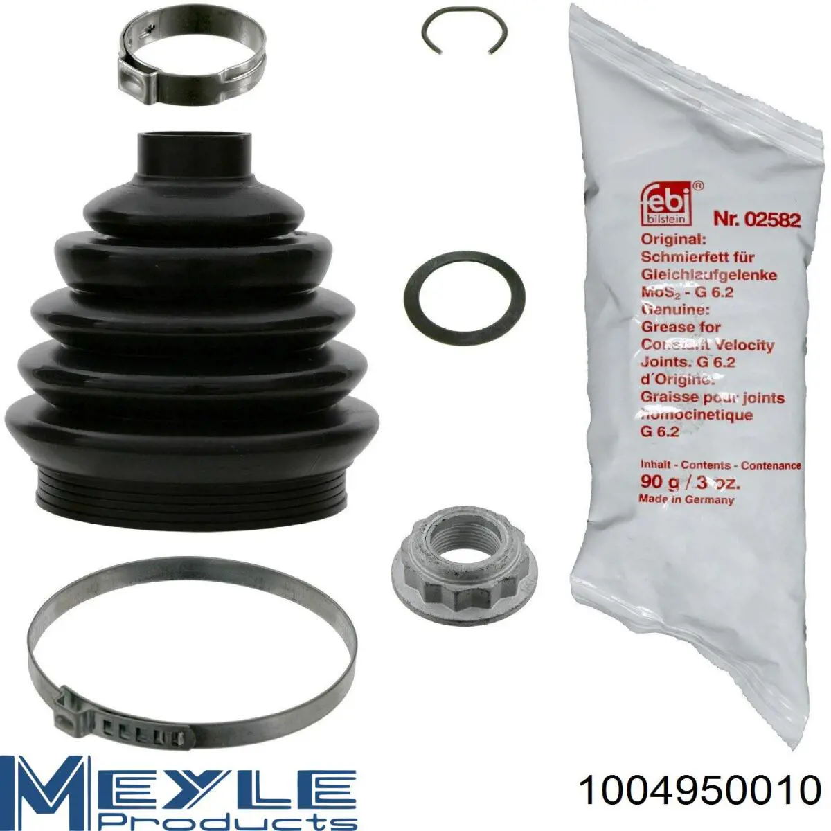 Пильник ШРУСа зовнішній 0023688 GKN-Spidan