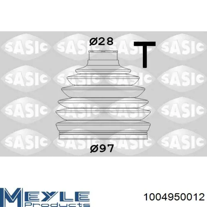 Пильник ШРУСа зовнішній 24231 GKN-Spidan