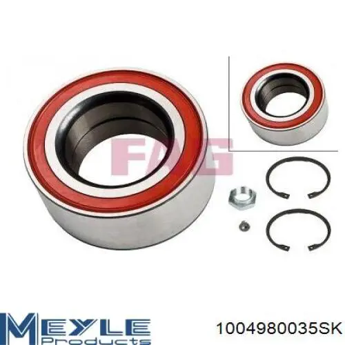 Підшипник ступиці 1004980035SK Meyle