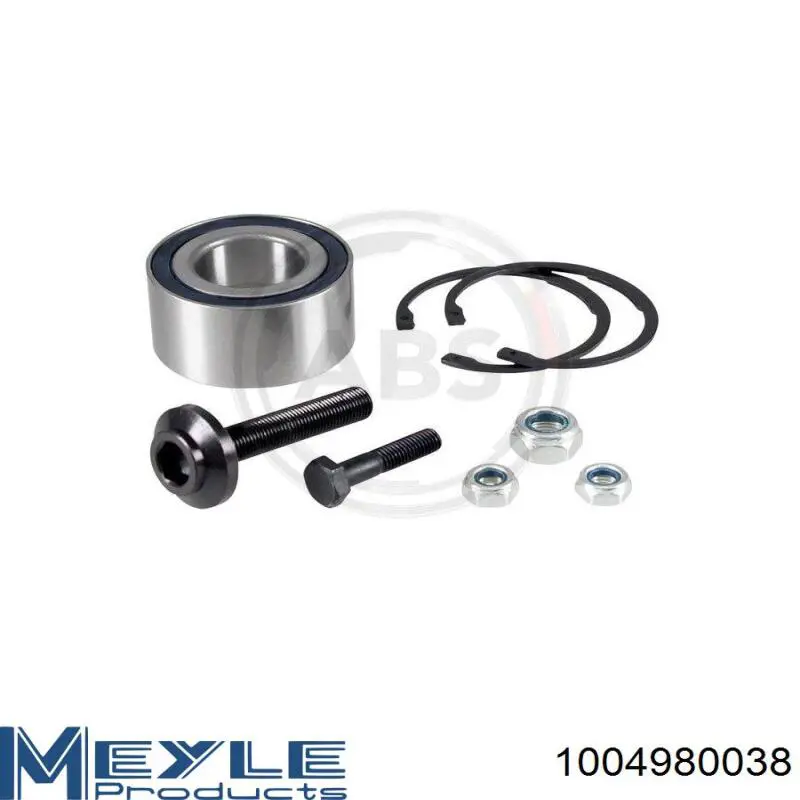 Купити 1004980038 Meyle Підшипник ступиці передньої