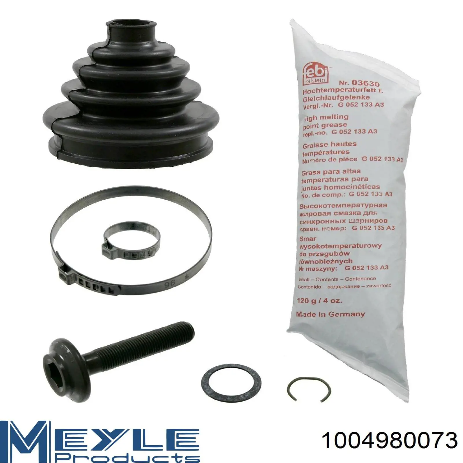 Пильник ШРУСа зовнішній 022555 GKN-Spidan