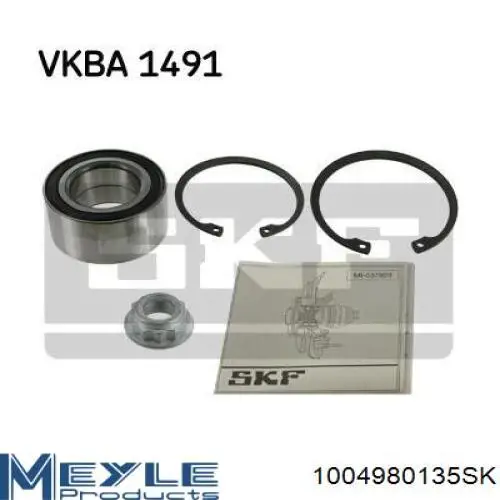 Купити NFB3491 NFC Підшипник ступиці передньої