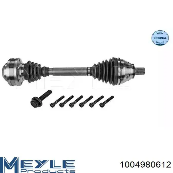 1004980612 Meyle Привід лівий