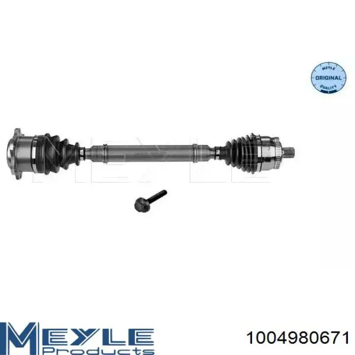 Купити 1004980671 Meyle Піввісь права