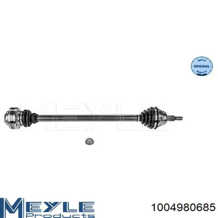 Піввісь передня, права Meyle 1004980685 ціна, від 101.14 USD