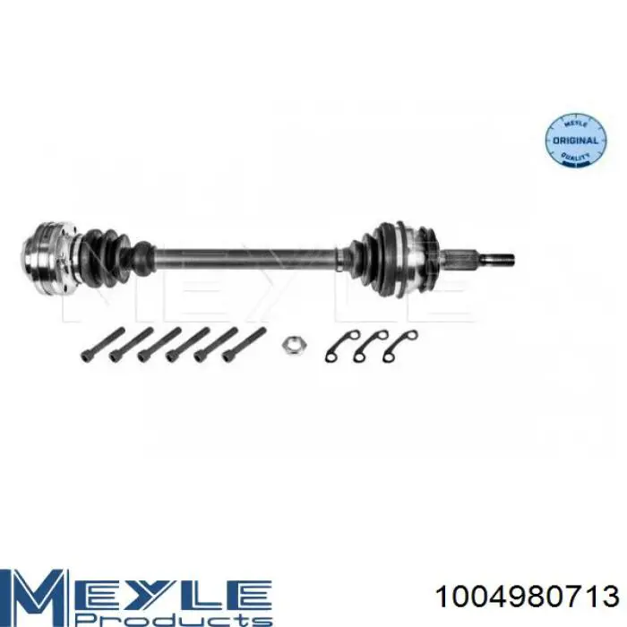 Привід передній лівий Meyle 1004980713 ціна, від 112.25 USD