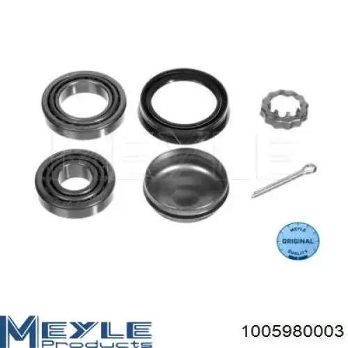 Підшипник маточини задньої Meyle 1005980003 ціна, від 12.55 USD