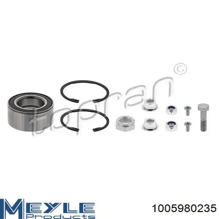 Купити 1005980235 Meyle Підшипник задньої ступиці