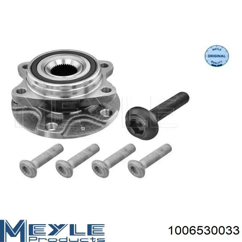 Підшипник маточини передньої/задньої Meyle 1006530033 ціна, від 41.46 USD