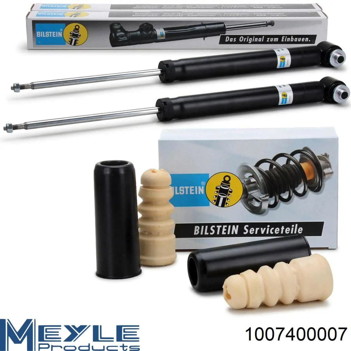 1007400007 Meyle буфер-відбійник амортизатора заднього + пильовик
