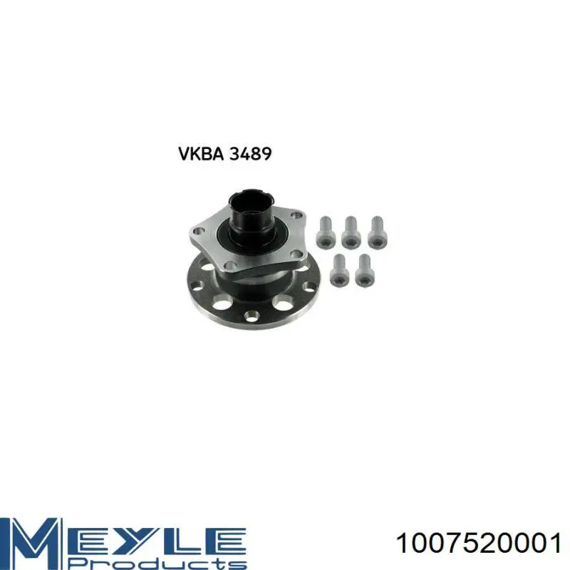 Маточина заднього колеса Dayco KWD1054