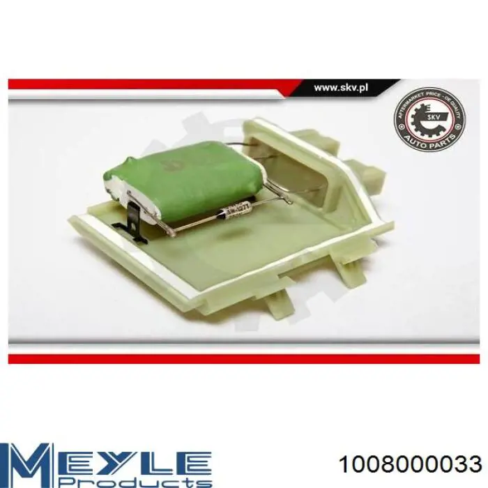 Резистор обігрівача Meyle 1008000033 ціна, від 13.07 USD