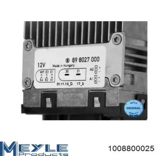 Регулятор оборотів вентилятора 1008800025 Meyle