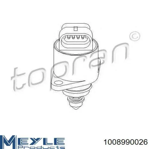 Регулятор холостого ходу Opel 0817255