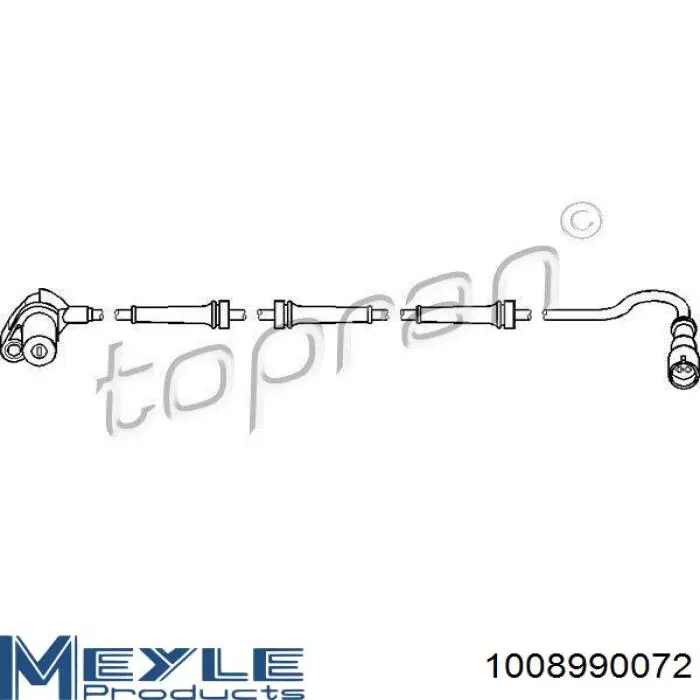 Датчик АБС (ABS) задній правий ERT 530145 ціна, від 16.10 USD