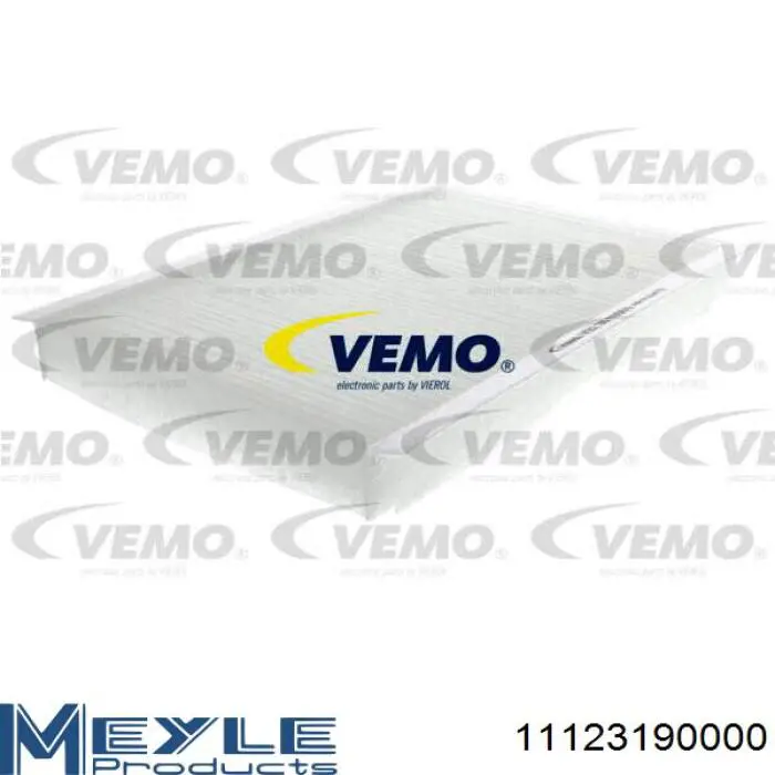 11123190000 Meyle Внутрішньосалонний фільтр