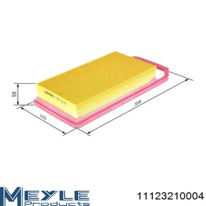 Купити A026 Vasco Filters Автомобільний фільтр повітря