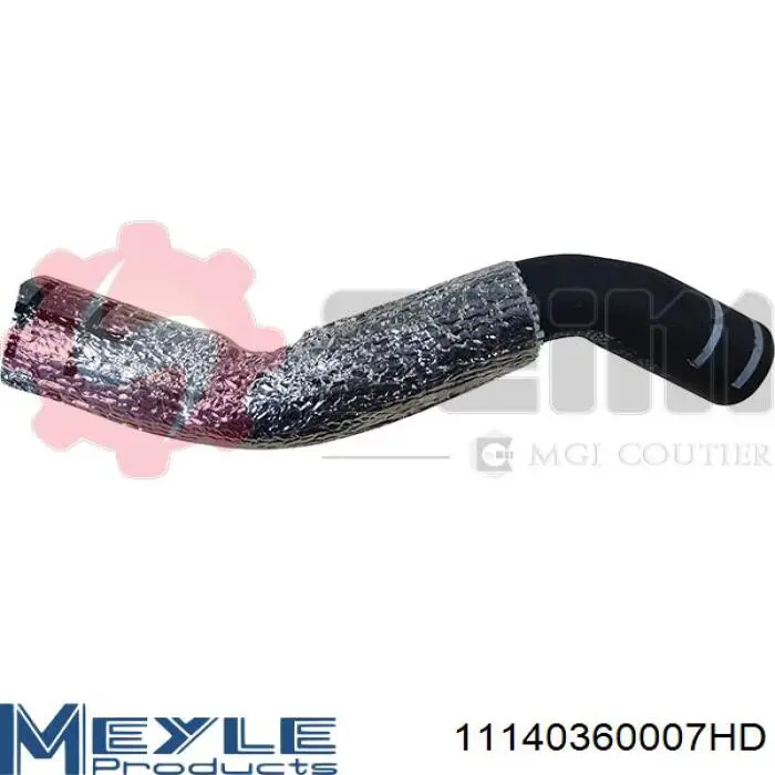Шланг/патрубок интеркуллера 0382HP Peugeot/Citroen