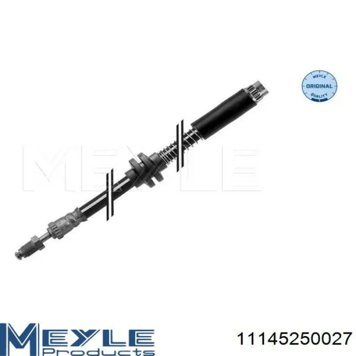 Шланг гальмівний передній Meyle 11145250027 ціна, від 8.35 USD