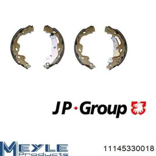 Колодки гальмові задні, барабанні GF0961 Bremsi
