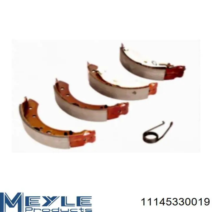 Колодки гальмові задні, барабанні Renault (RVI) 8671020713 ціна, від 25.94 USD