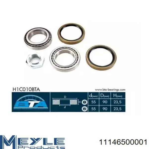 Купити SLO03428 Starline Підшипник ступиці передньої