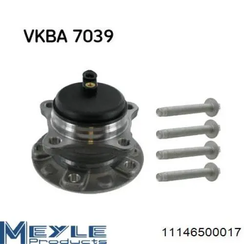 Комплект підшипник маточини передньої Metelli 198155 ціна, від 19.81 USD