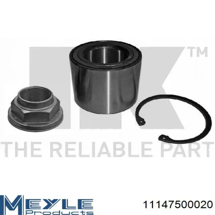 Підшипник задньої ступиці SH14037 Shafer