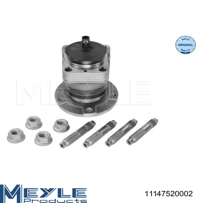 Маточини задніх коліс Meyle 11147520002 ціна, від 98.27 USD