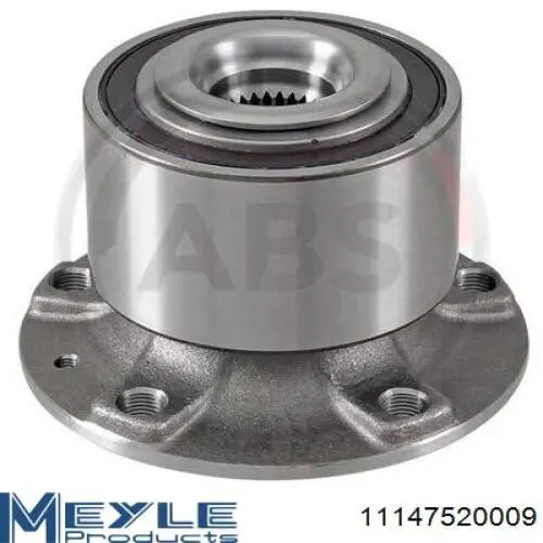 Маточини задніх коліс Meyle 11147520009 ціна, від 92.58 USD