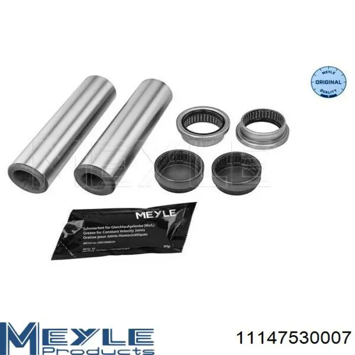 Голчастий підшипник задньої балки Meyle 11147530007 ціна, від 15.01 USD