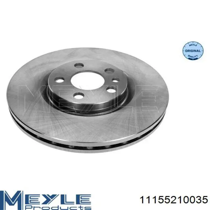 11155210035 Meyle диск гальмівний передній