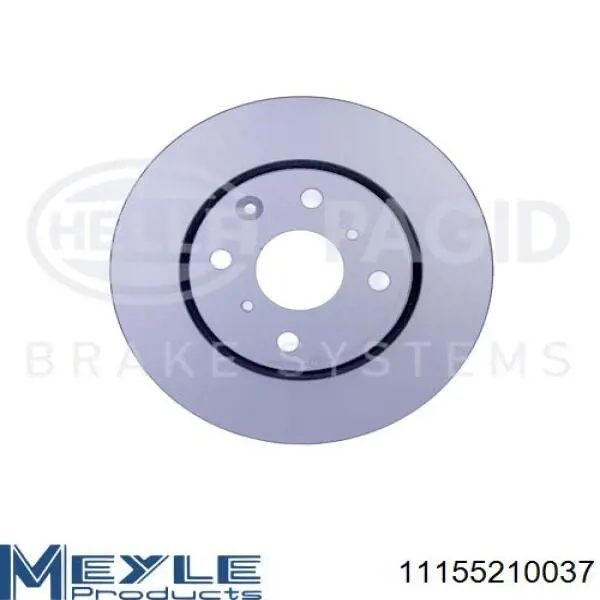 Диск переднього гальма Meyle 11155210037 ціна, від 25.81 USD