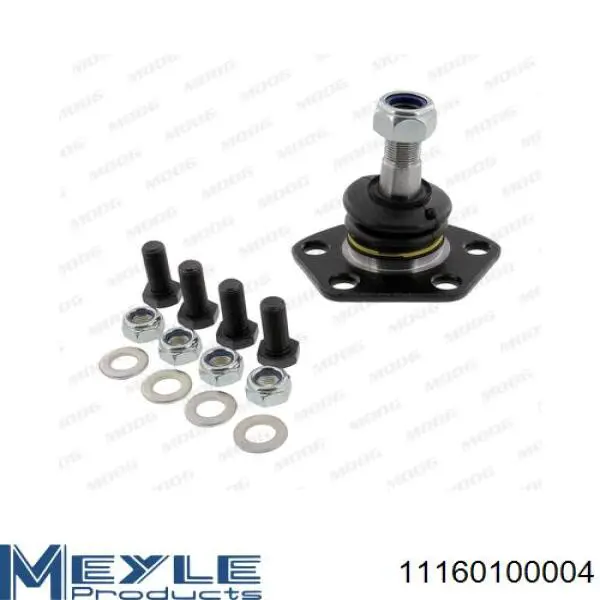 Кульова опора, нижня Meyle 11160100004 ціна, від 11.92 USD