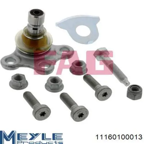 Кульова опора, нижня Meyle 11160100013 ціна, від 12.78 USD