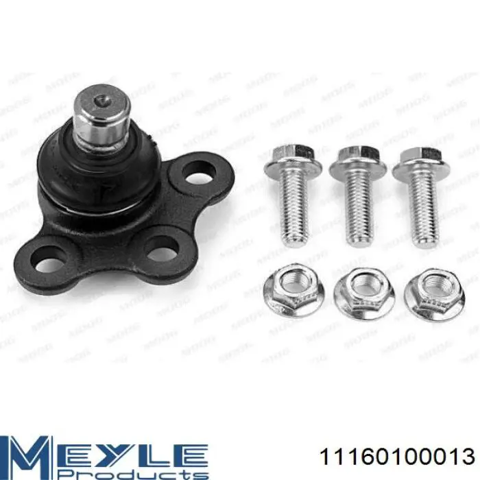Кульова опора, нижня Meyle 11160100013 ціна, від 12.78 USD