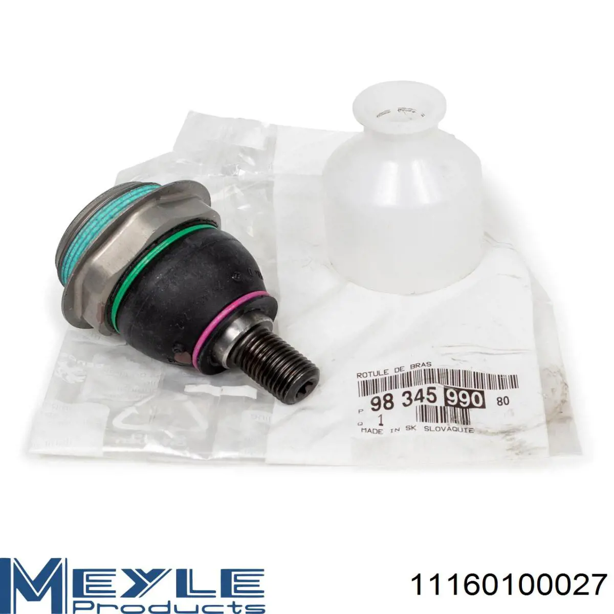 Кульова опора, нижня Meyle 11160100027 ціна, від 14.64 USD