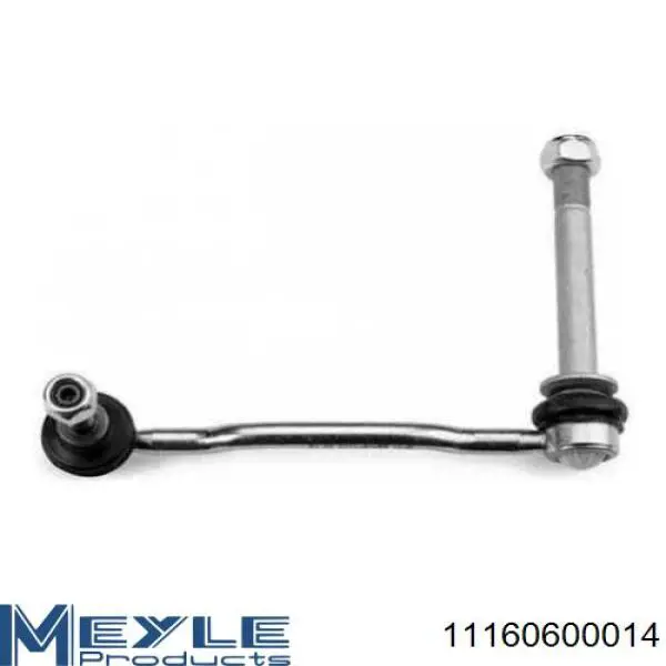 Стійка стабілізатора, переднього, права Meyle 11160600014 ціна, від 15.86 USD