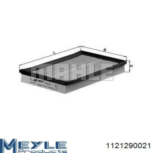Повітряний фільтр AP13093 Smartex