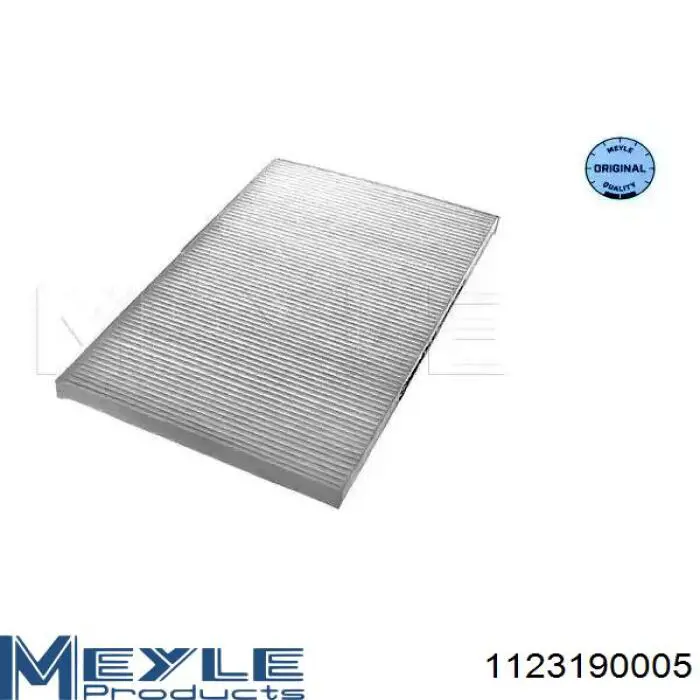 Купити 1123190005 Meyle Фільтр салону вугільний