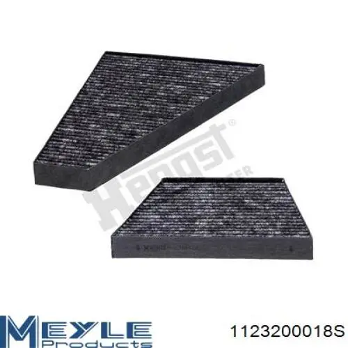 Фільтр повітряний обігрівача Meyle 1123200018S ціна, від 50.34 USD