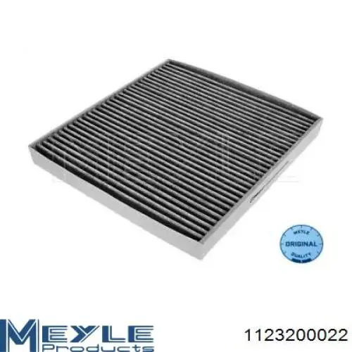 Купити 1123200022 Meyle Фільтр салону вугільний
