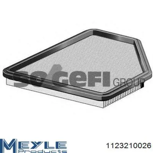 Повітряний фільтр 1123210026 Meyle
