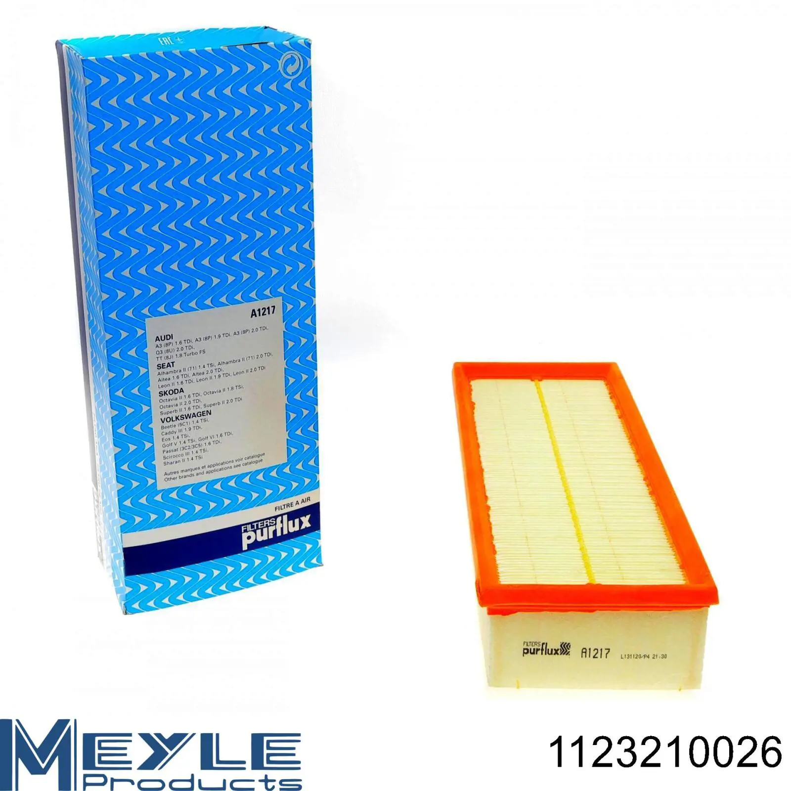 Фільтр повітряний Meyle 1123210026