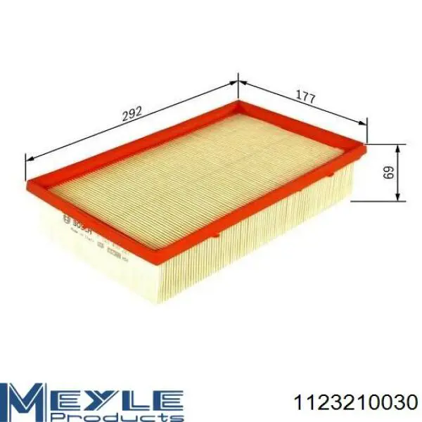 Повітряний фільтр J1320828 Nipparts