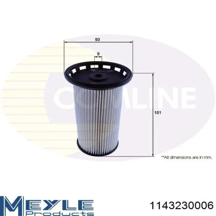 Паливний фільтр KX386ECO Mahle Original