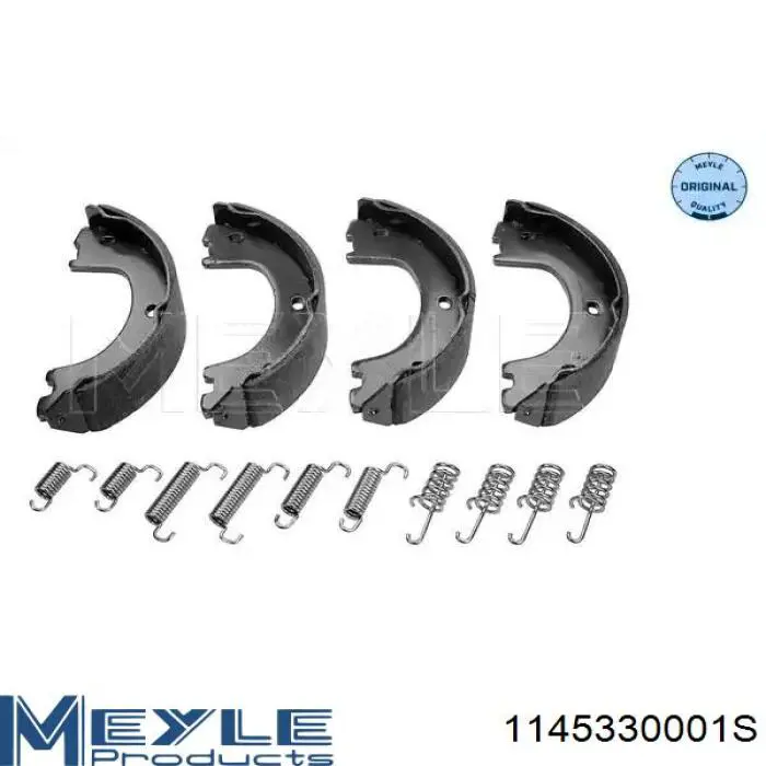 Купити 1145330001S Meyle Гальмівні колодки гальма стоянки