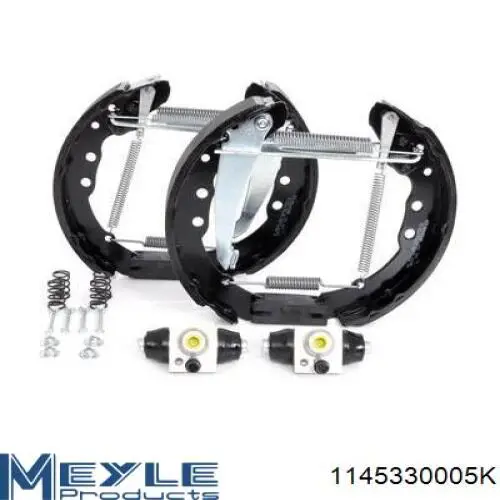 Гальма робочі задні ножні і гальмівні барабани Maxgear 193322